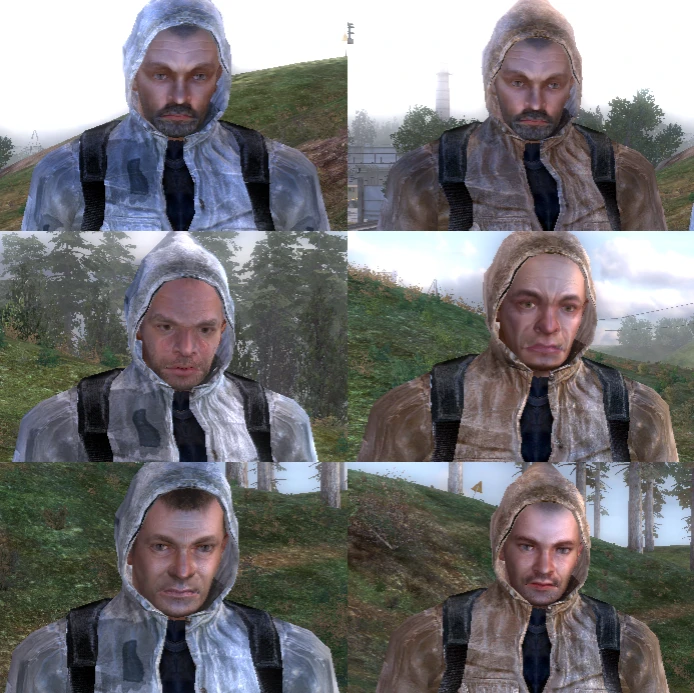 S.T.A.L.K.E.R.: Shadow of Chernobyl "Модели Новичков для модостроя" [Pack.2]