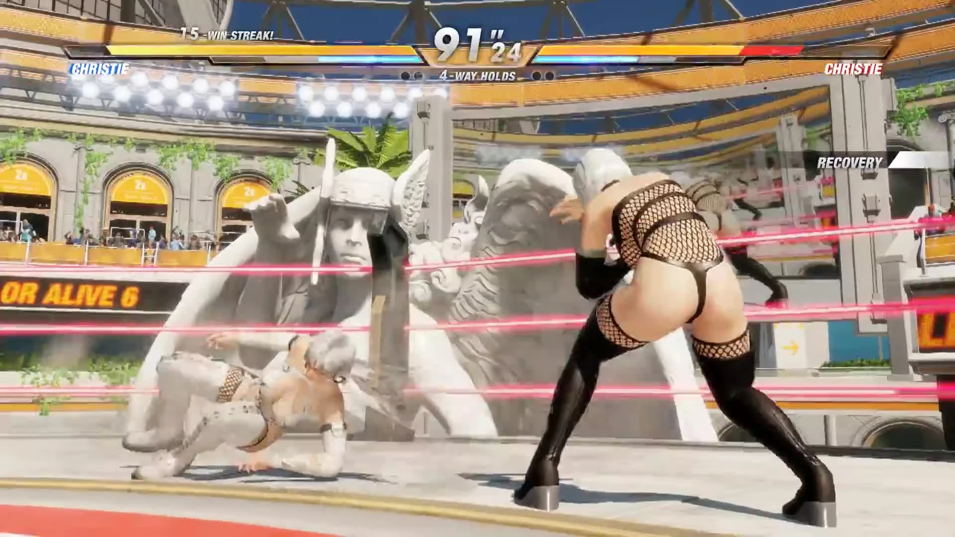 Dead or Alive 6: Кристи- геймплей и все костюмы