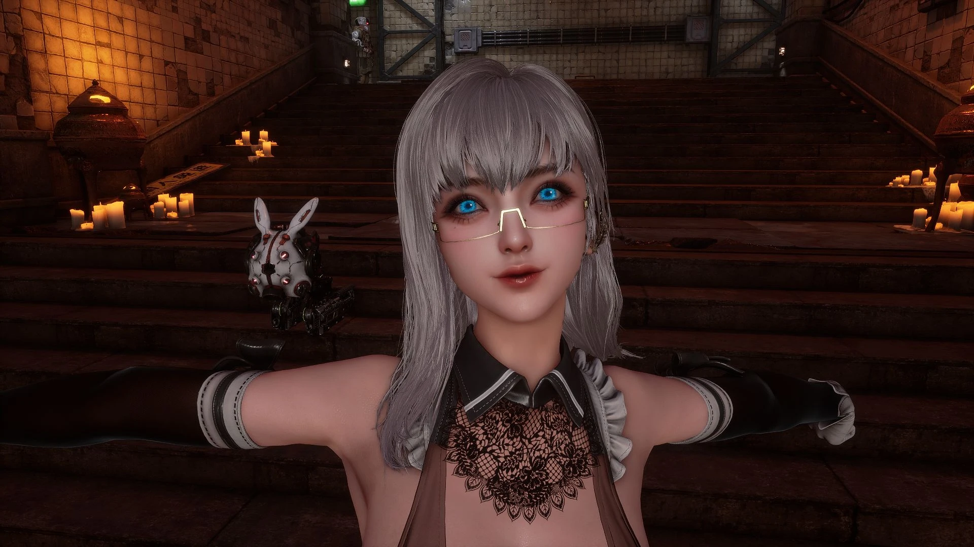 Stellar Blade "Причёска без ленты и кошачьих ушек"