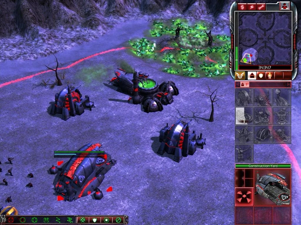 Command & Conquer 3: Tiberium Wars "Карта - Ice"