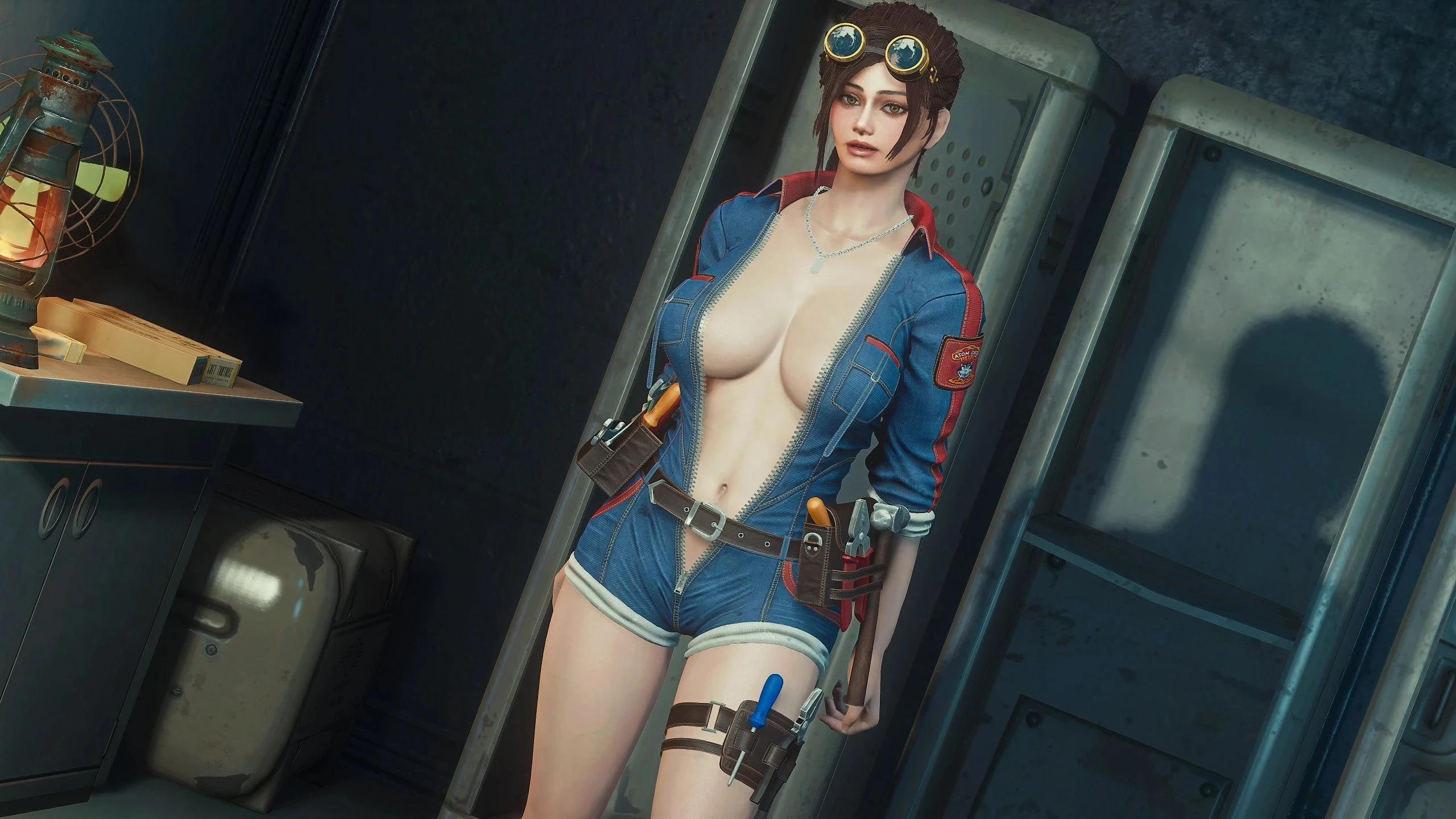 Fallout 4 "Сексуальный наряд - Атомный механик"