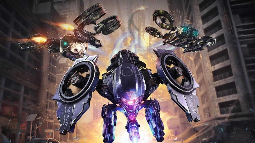 Скорость, пушки и броня - анонсирован футуристический шутер на квадрокоптерах Drone Strike Force