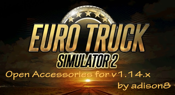 Euro Truck Simulator 2 "Открывает апгрейды для v1.14.x"