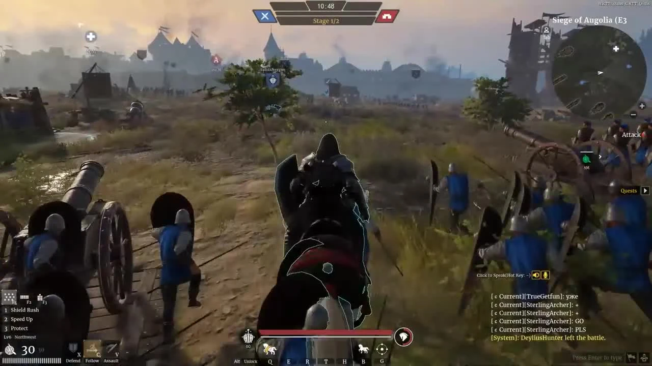 CONQUEROR'S BLADE Осады. замки. TOTAL WAR