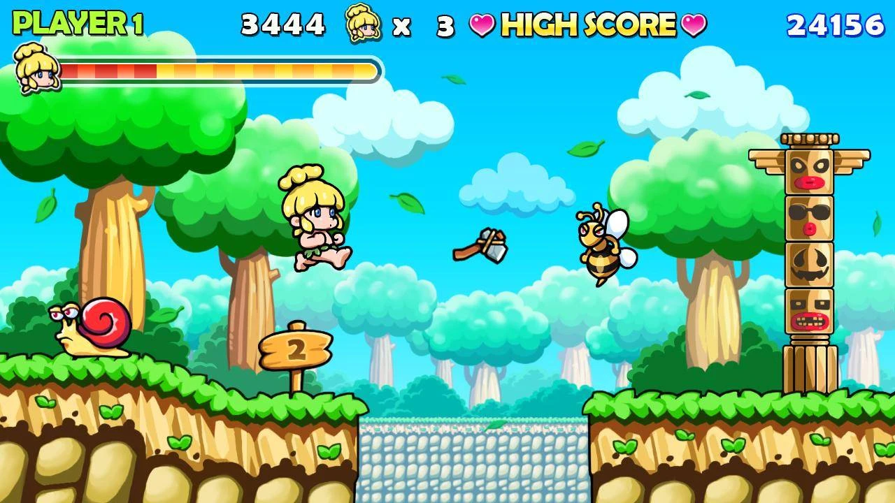 Wonder Boy Returns выйдет на Nintendo Switch