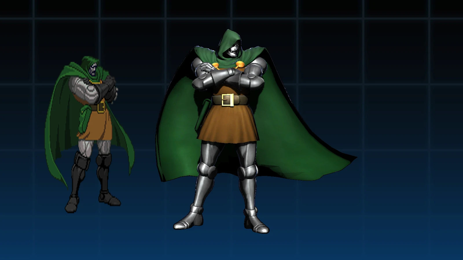 Ultimate Marvel vs. Capcom 3 "Green brown Doctor Doom"