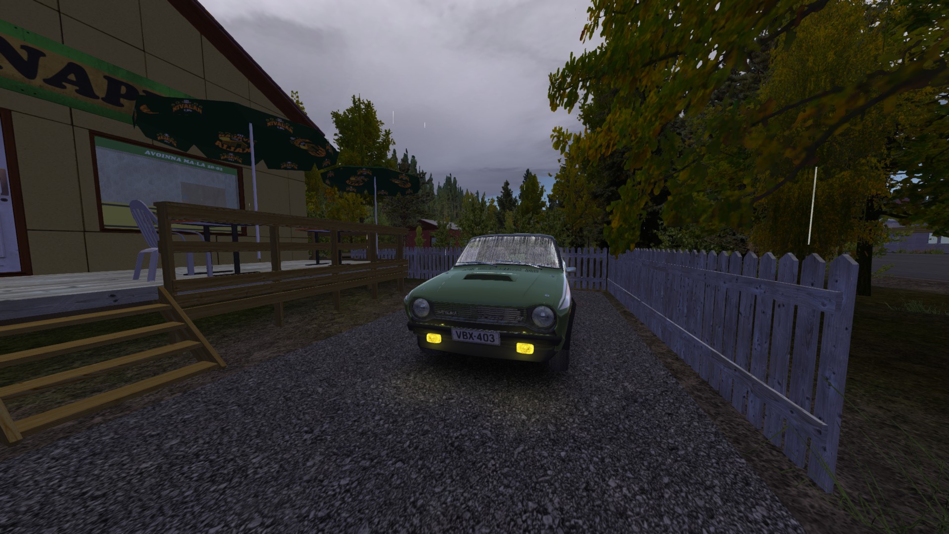 My Summer Car "Сохранение с готовой Сацумой - с номерами и наклейками"