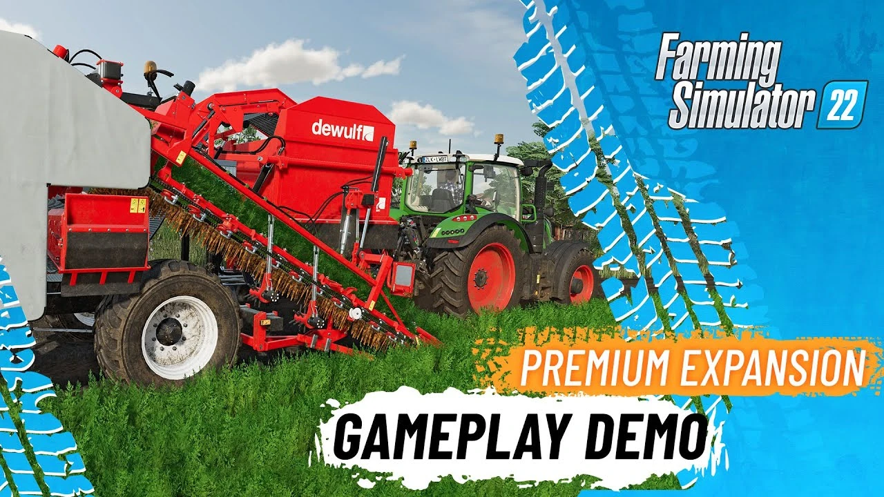 Выращивание моркови и новые сельскохозяйственные машины в геймплее нового DLC для Farming Simulator 22