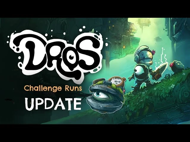 Красочное сюжетное приключение DROS получило обновление Challenge Run