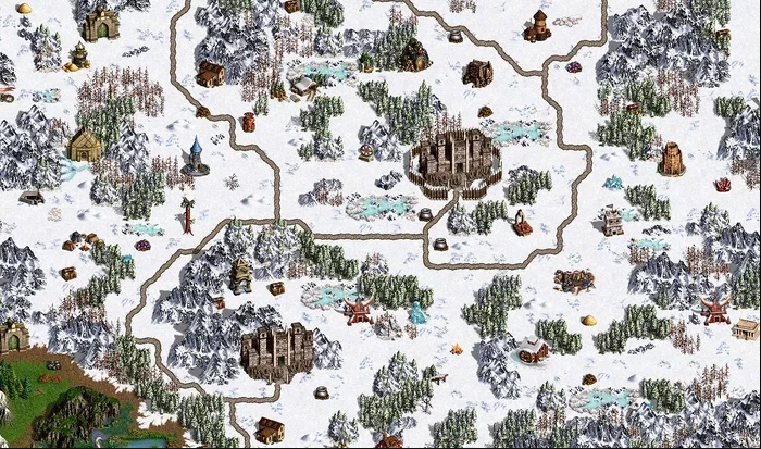 Фанат Heroes of Might and Magic III создал пользовательскую карту на основе серии игр Gothic