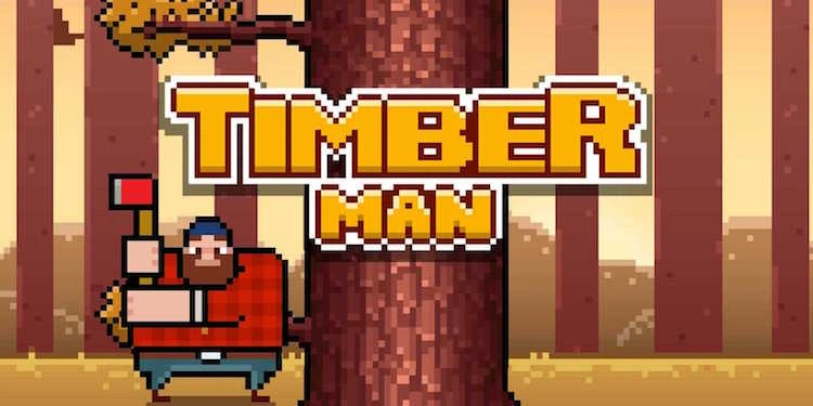 Timberman - аркада с простым управлением и непростым прохождением