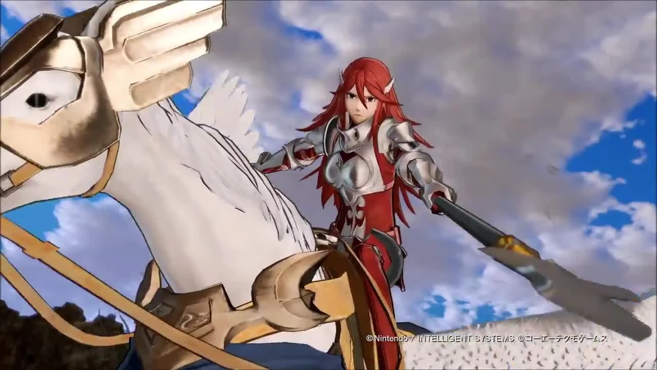 Fire Emblem Warriors - геймплейный трейлер персонажа Cordelia