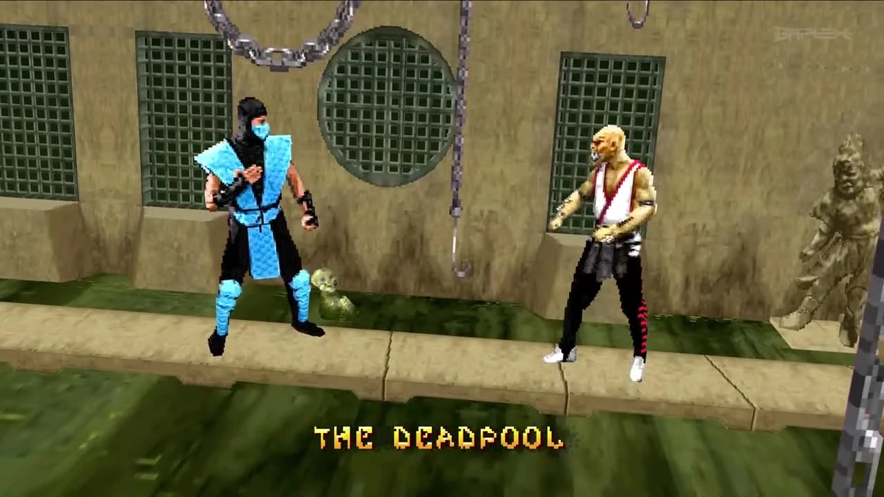 Фанат воссоздал фаталити Mortal Kombat 2 в 3D