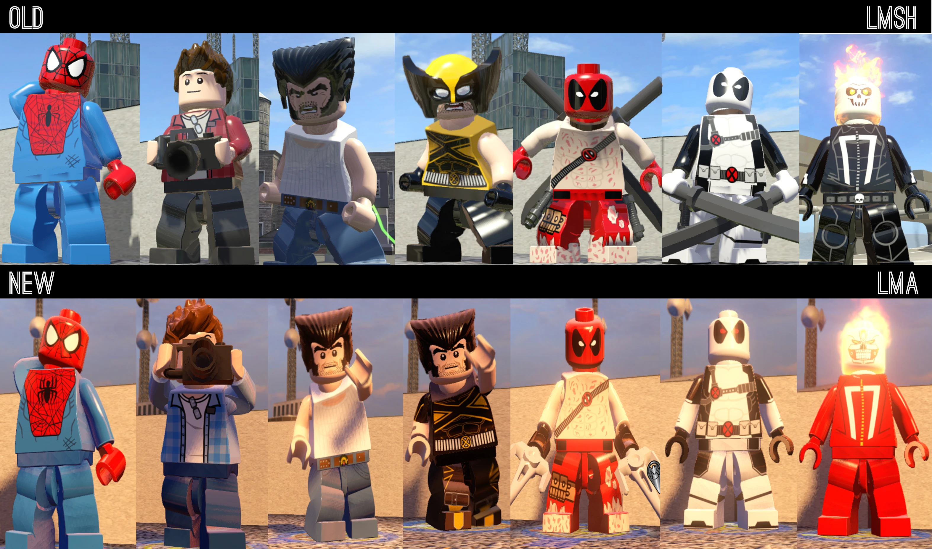 LEGO Marvel's Avengers "Remastered LMSH Skin Pack"