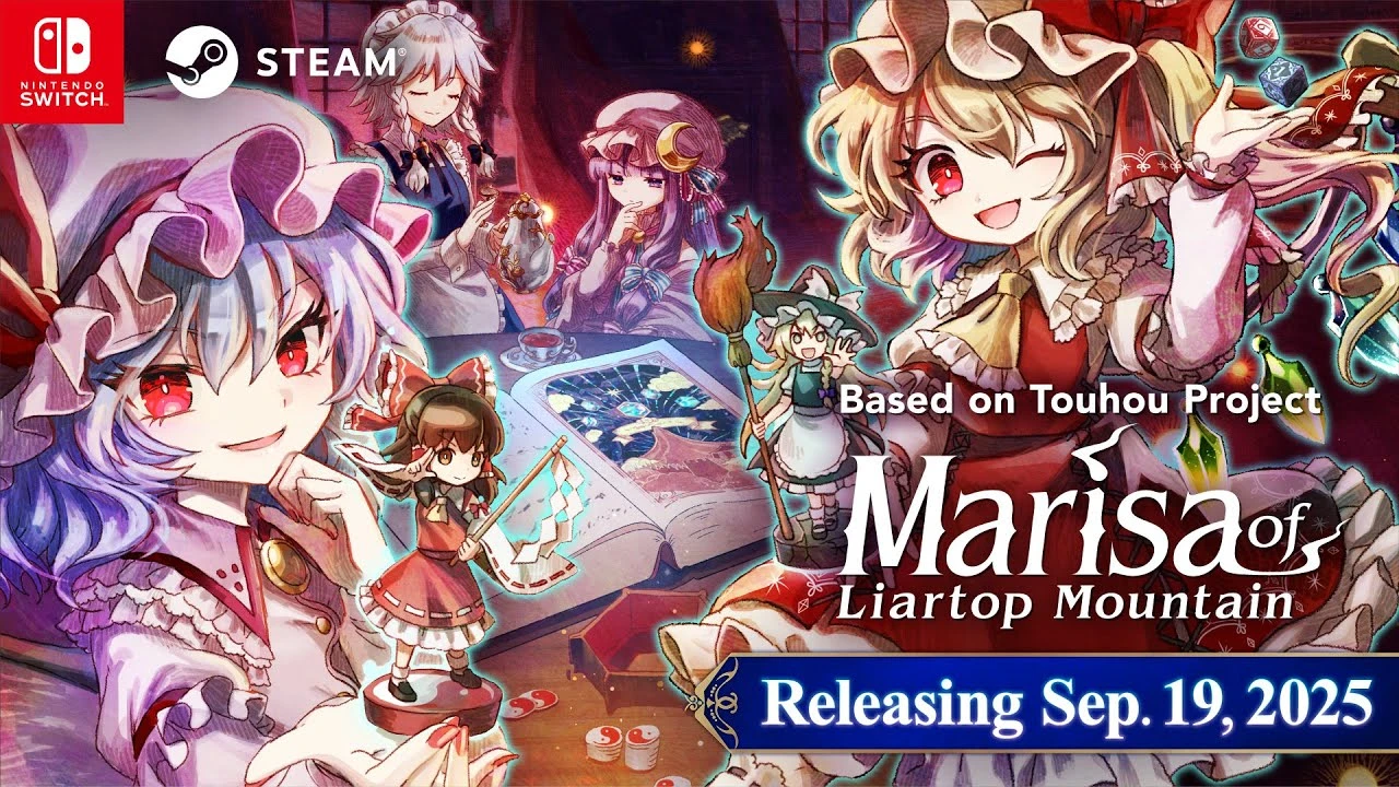 Анонсирована дата выхода Marisa of Liartop Mountain