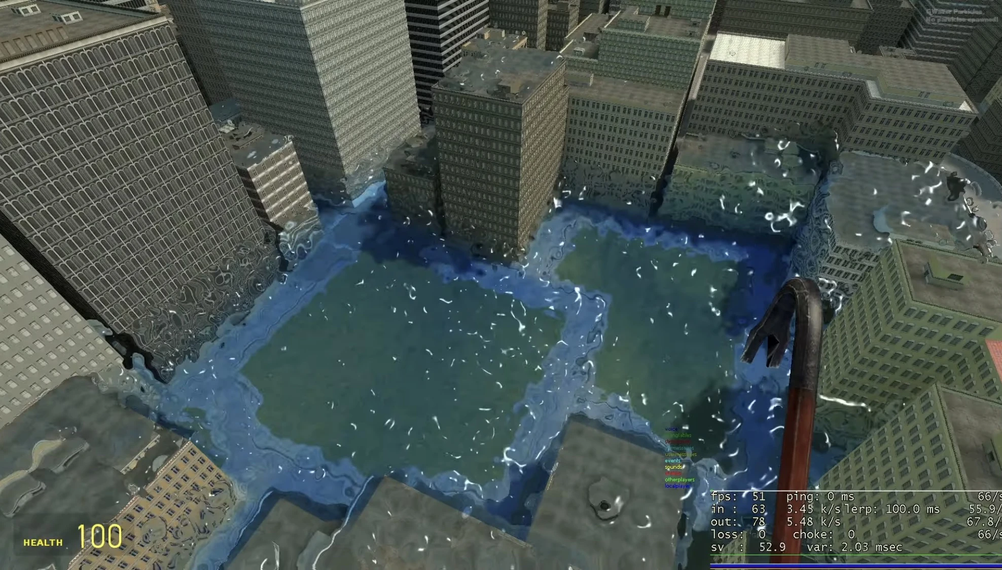 Garry's Mod "Динамическая Вода"