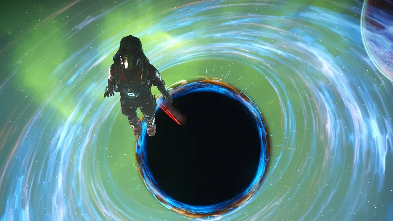 No Man's Sky: Прогулка по черной дыре