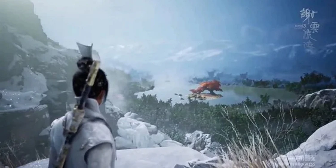 Разработчик Seasun демонстрирует кадры из новой ARPG - мечи, снег и... лазание по деревьям