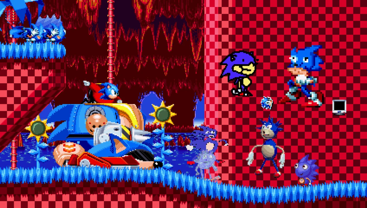 Sonic Mania "Sonic Mania and Sonic \ Соник & Соник"