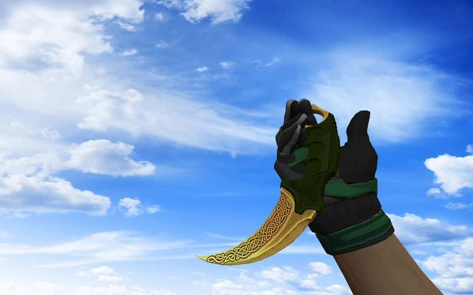 Counter-Strike "Пак оружия с мотоциклетными перчатками Черепаха"