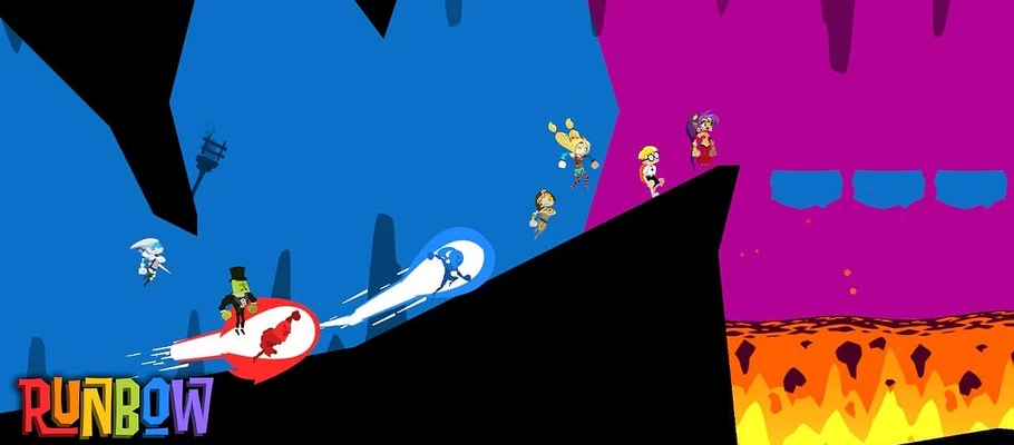 Цифровой релиз многопользовательского платформера Runbow для PS4 и Switch состоится 3 июля