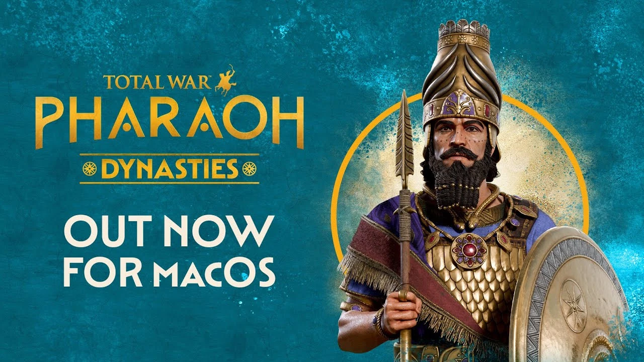 Крупное обновление Dynasties стало доступна для Total War: Pharaoh на macOS