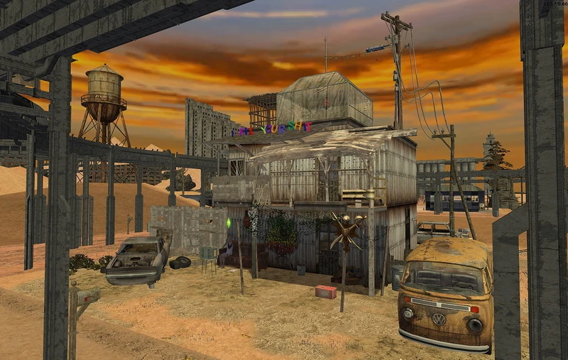 The Sims 2 ''Гранж лоты''