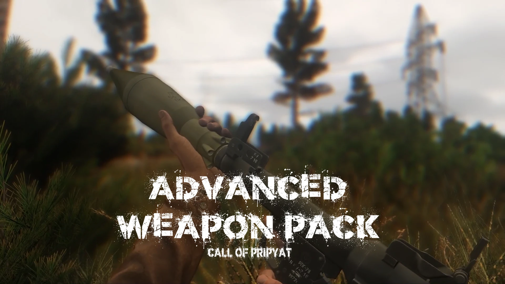 S.T.A.L.K.E.R.: Call of Pripyat "Оружейный проект -Advanced Weapon Pack"