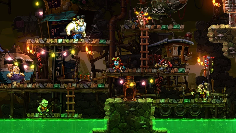 Объявлена дата релиза красочного стимпанкового платформера SteamWorld Dig 2