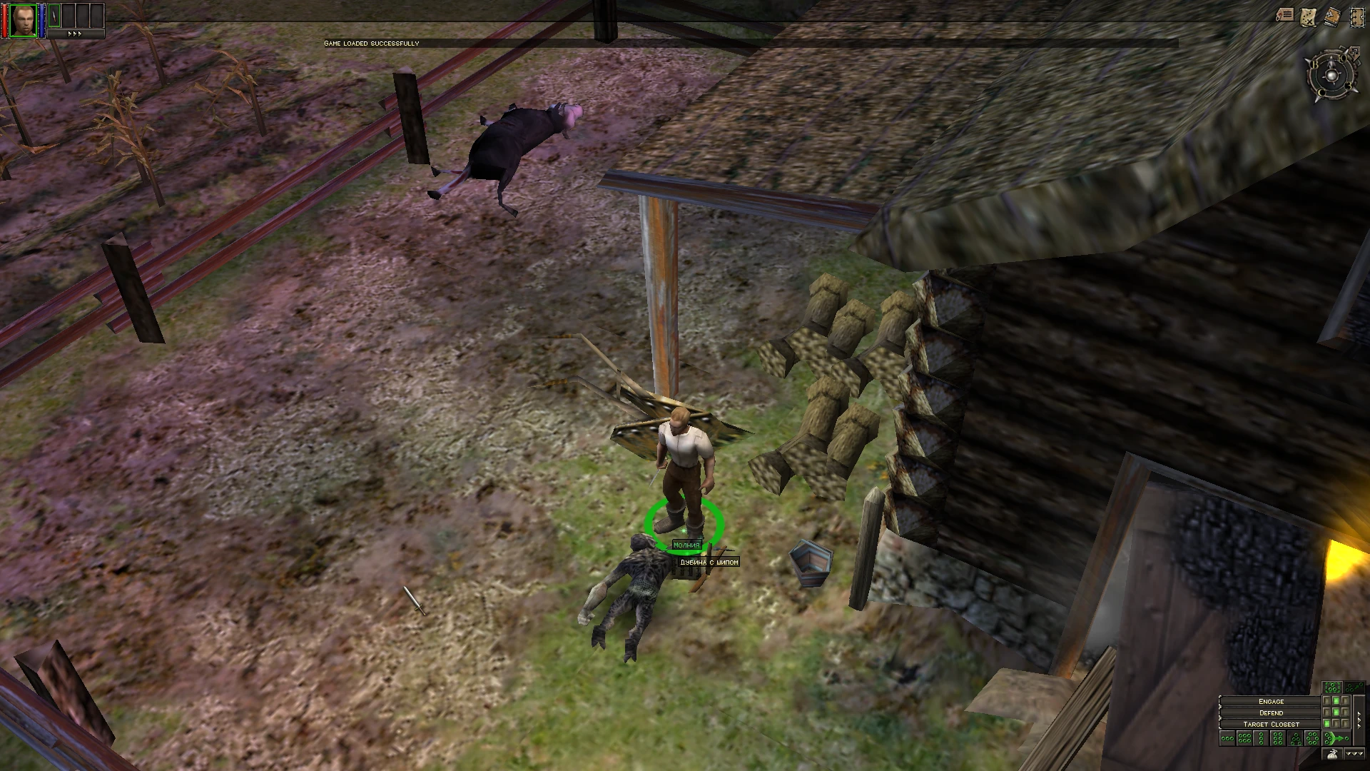 Dungeon Siege "Изменение разрешения в игре"