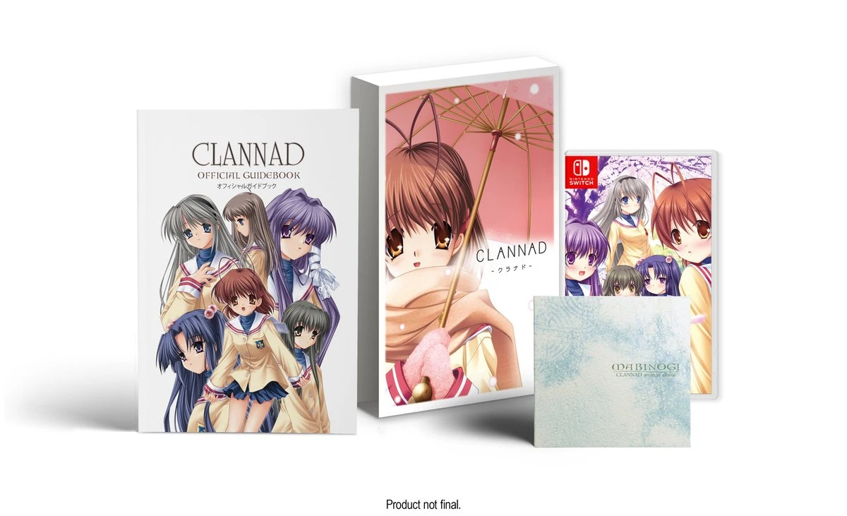 Физическое издание получит новелла Clannad