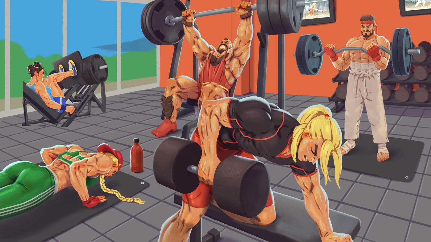 Почему все персонажи чересчур перебафанные