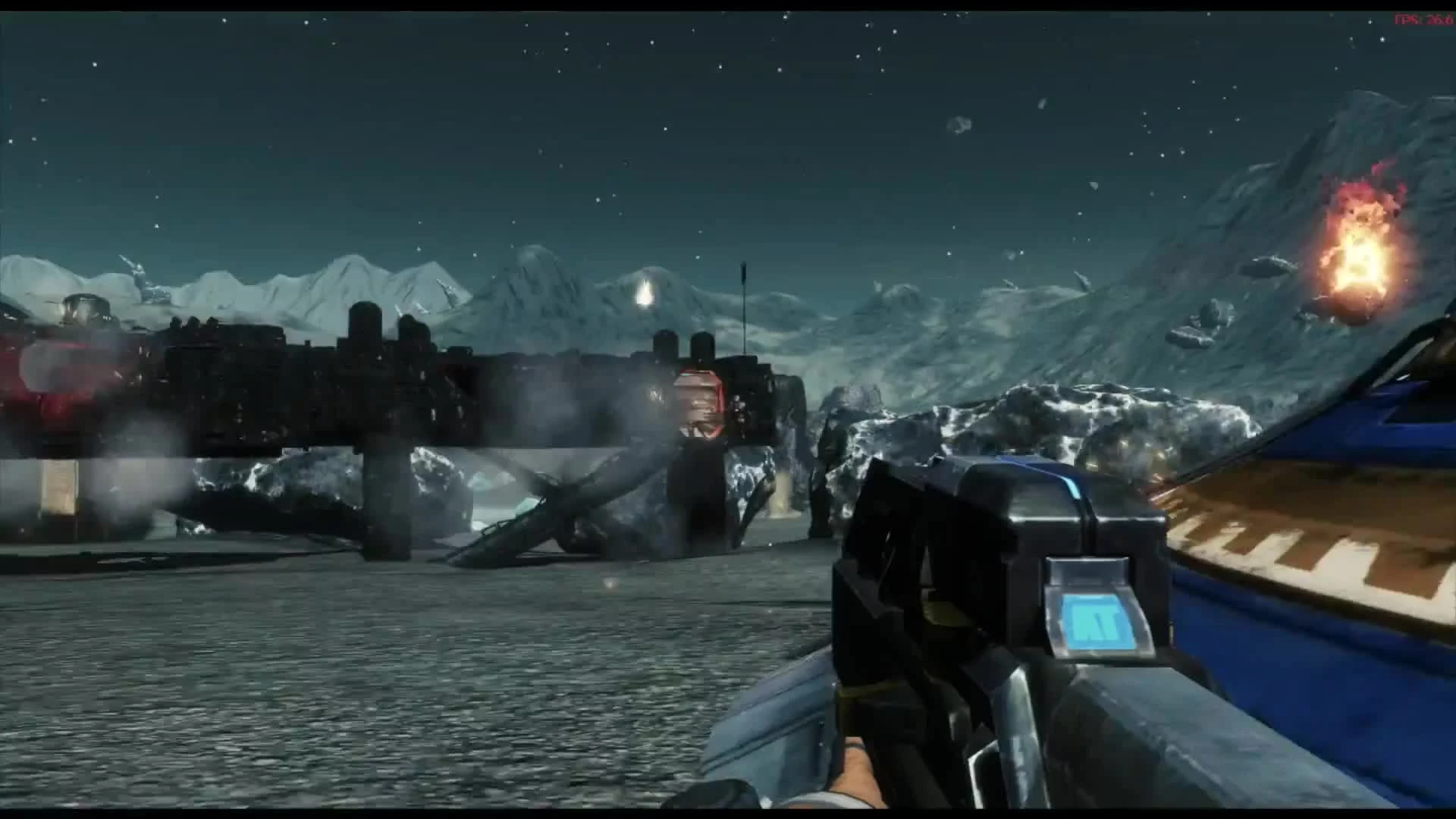 Небольшое геймплейное видео Asteroids: Outpost