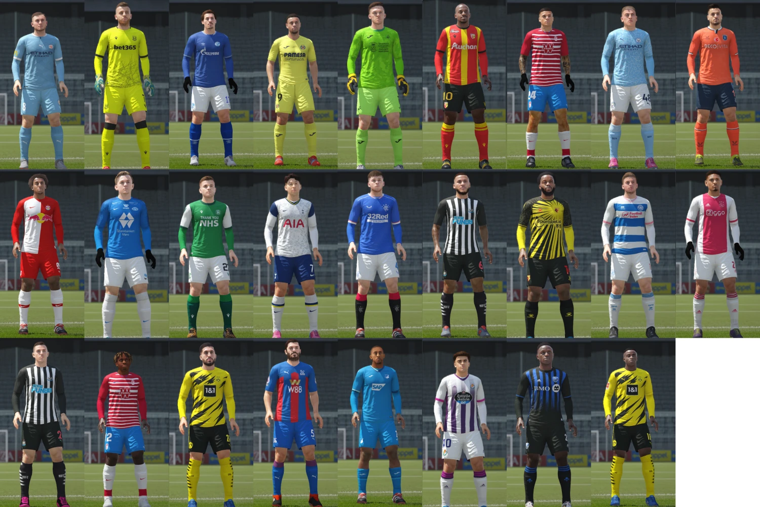 FIFA 16 "Сборник лиц из PC версии FIFA 22"