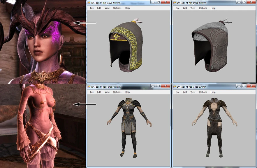 Dragon Age: Origins "Играбельный Демон желания"