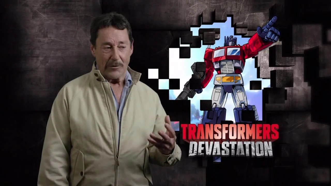 Transformers: Devastation "За кадром: Питер Каллен - голос Оптимуса Прайма"