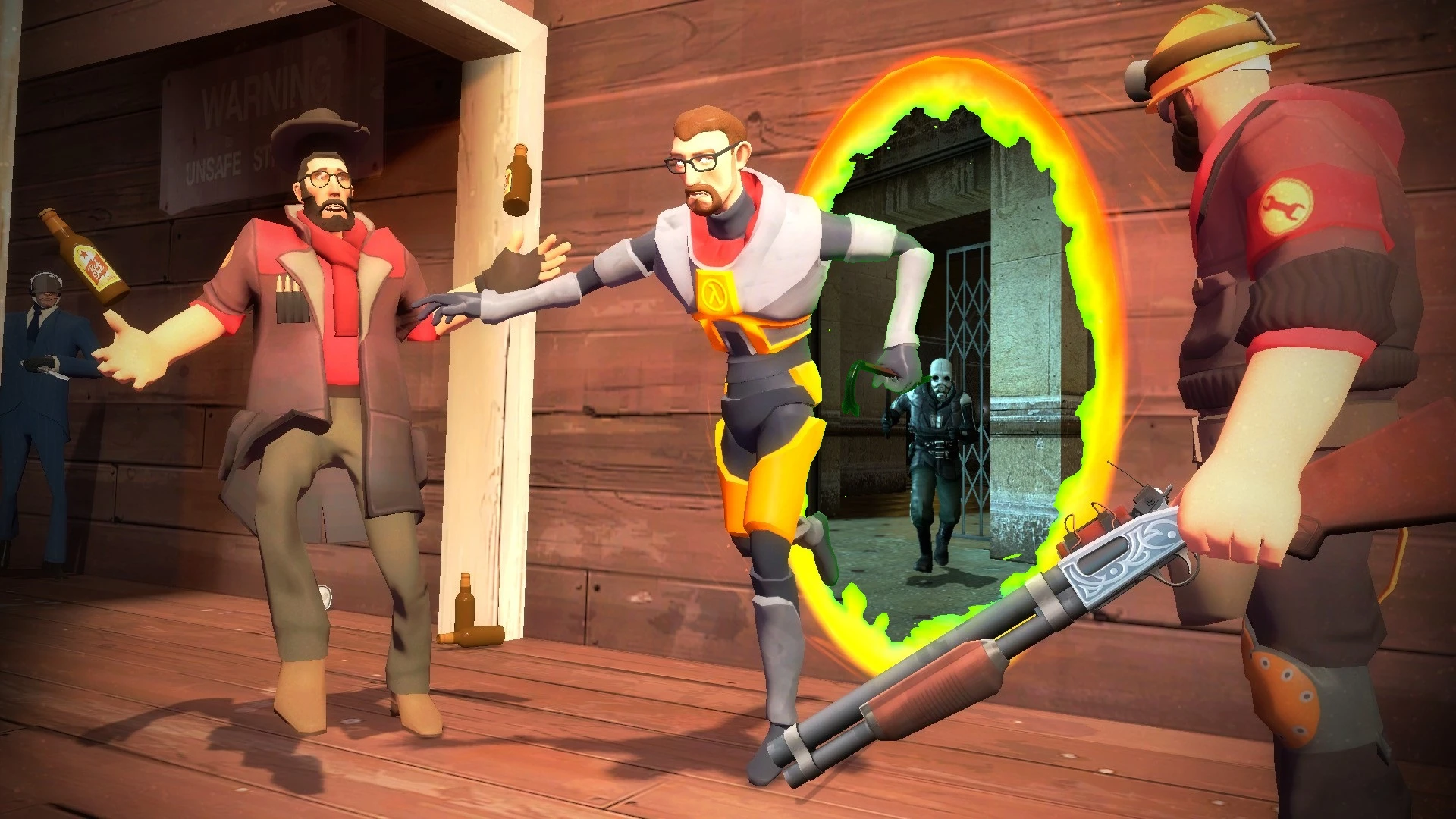 Гордон Фримен все сломал: в Team Fortress 2 обнаружили необычный баг