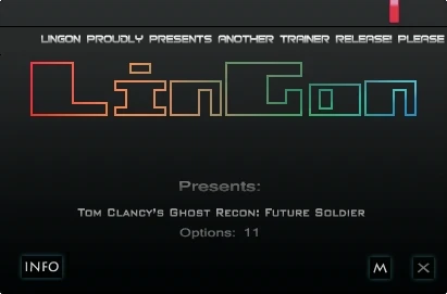 Tom Clancy's - Ghost Recon Future Soldier: Трейнер/Trainer (+11) [1.0] {LinGon}