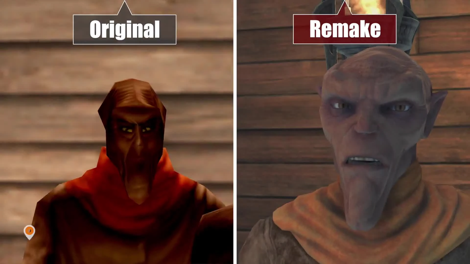 Сравнение графики Outcast: Second Contact - Оригинал vs Ремейка