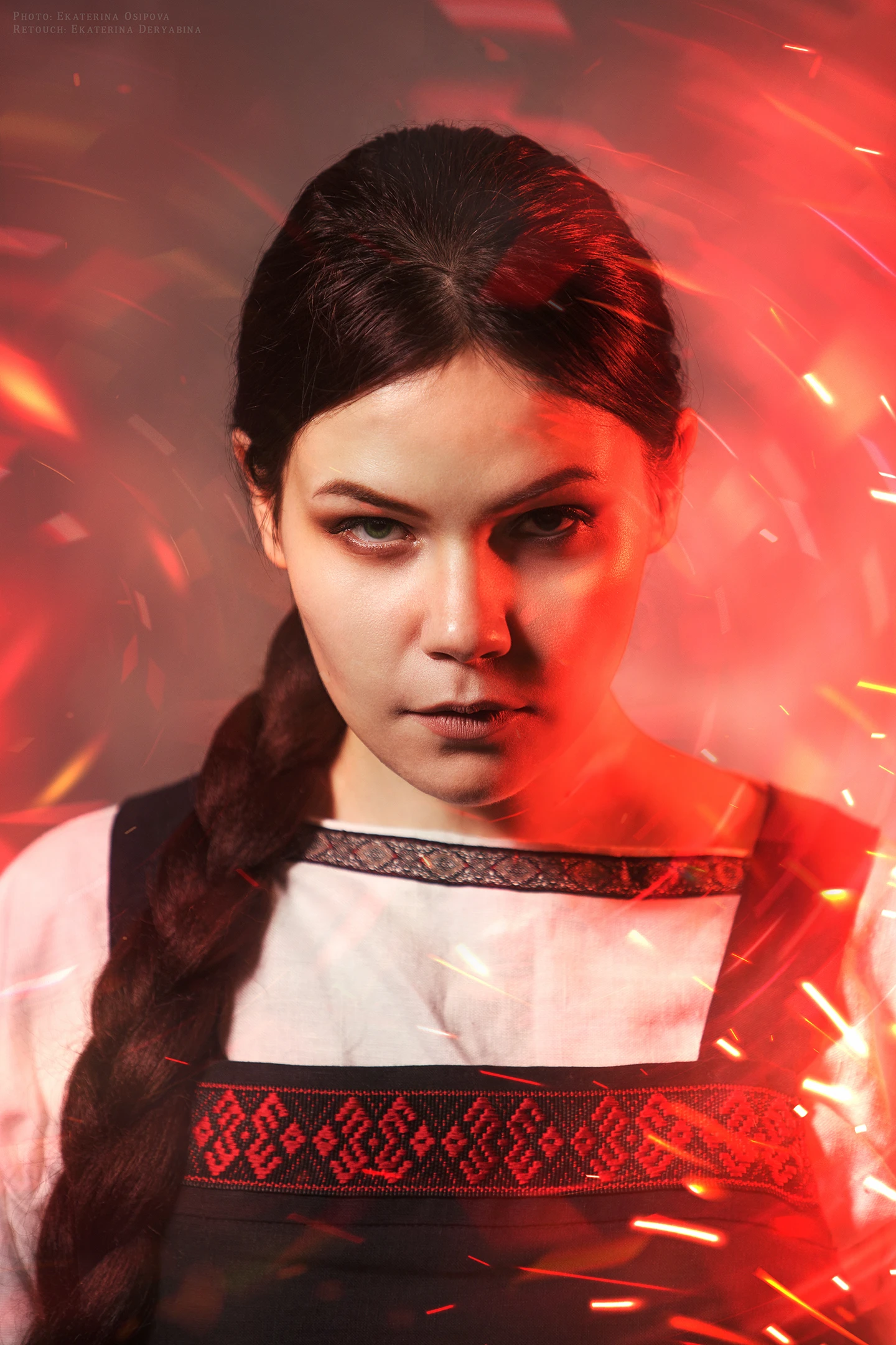 Косплей на Василису из игры "Чёрная книга"