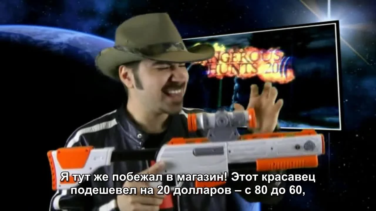 Cabela's Dangerous Hunts 2011 - обзор от Angry Joe [Русские субтитры]