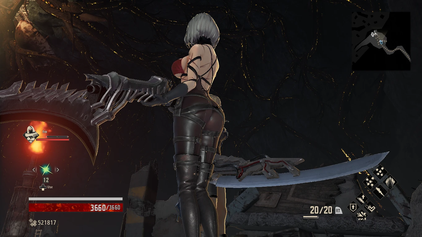 Code Vein "Улучшенное тело Евы"