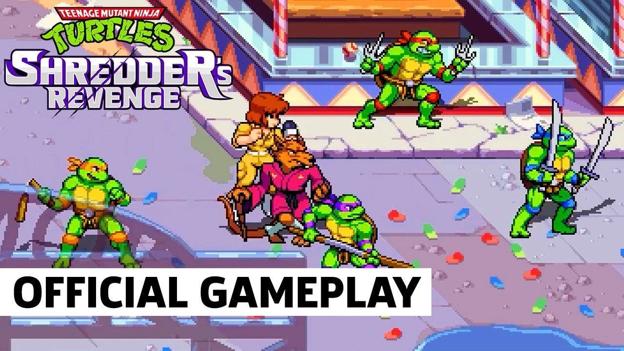 Свежий геймплейный ролик Teenage Mutant Ninja Turtles: Shredder's Revenge