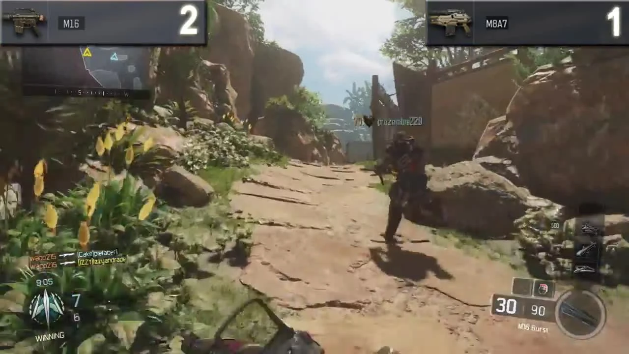 Call of Duty: Black Ops 3 "M16 VS M8A7 Прошлое против будущего - кто кого?"