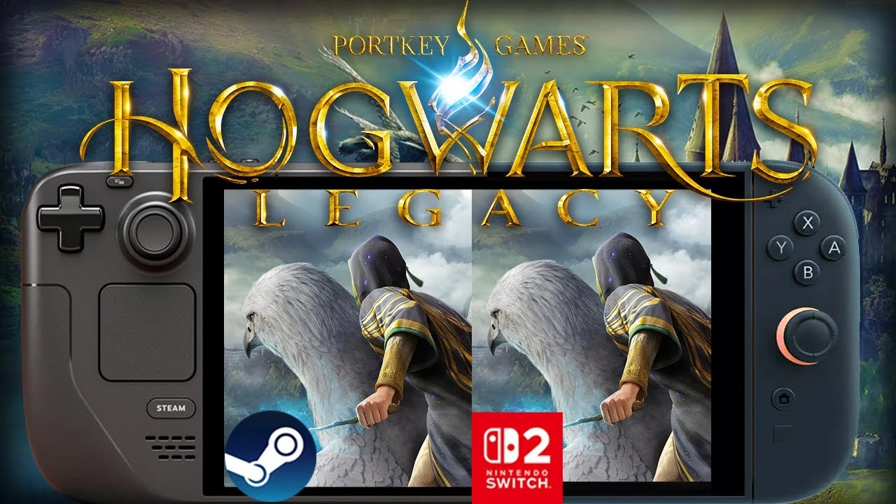 Сравнение Hogwarts Legacy на Steam Deck OLED и Nintendo Switch 2 - кто справится лучше?