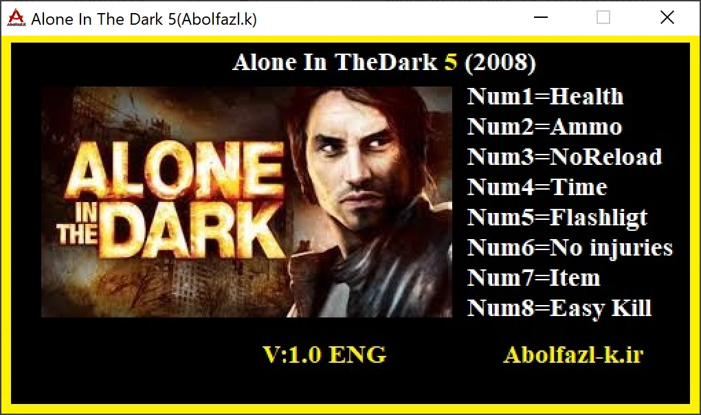 Alone in the Dark (2008): Трейнер/Trainer (+8) [1.0] {Abolfazl.k}