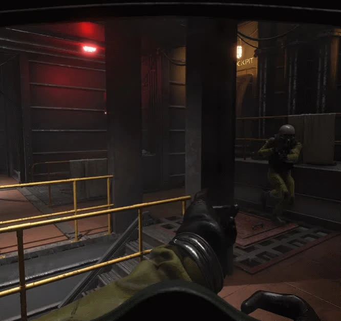 Когда в детстве играешь с воображаемым оружием