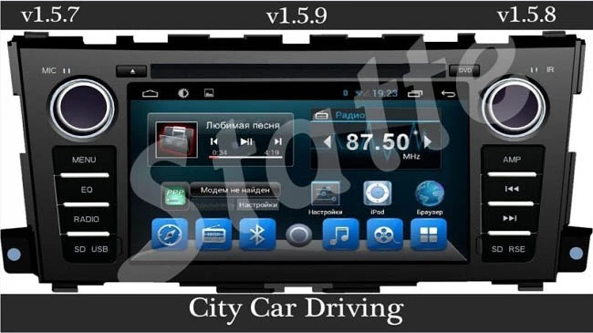 City Car Driving "Мод Новые радиостанции v3.0 (1.5.7 - 1.5.9.2)"
