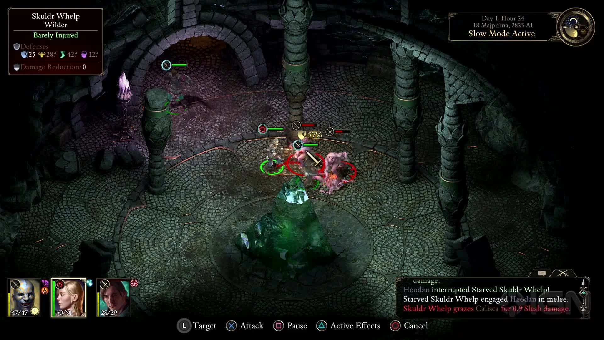 Геймплейное видео консольной версии Pillars of Eternity