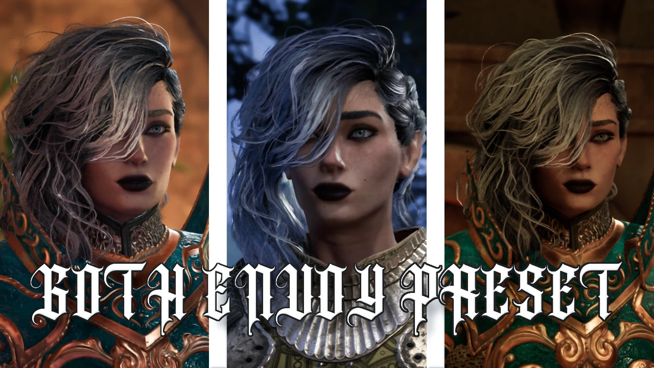 Avowed "Пресет женского персонажа - Готка"